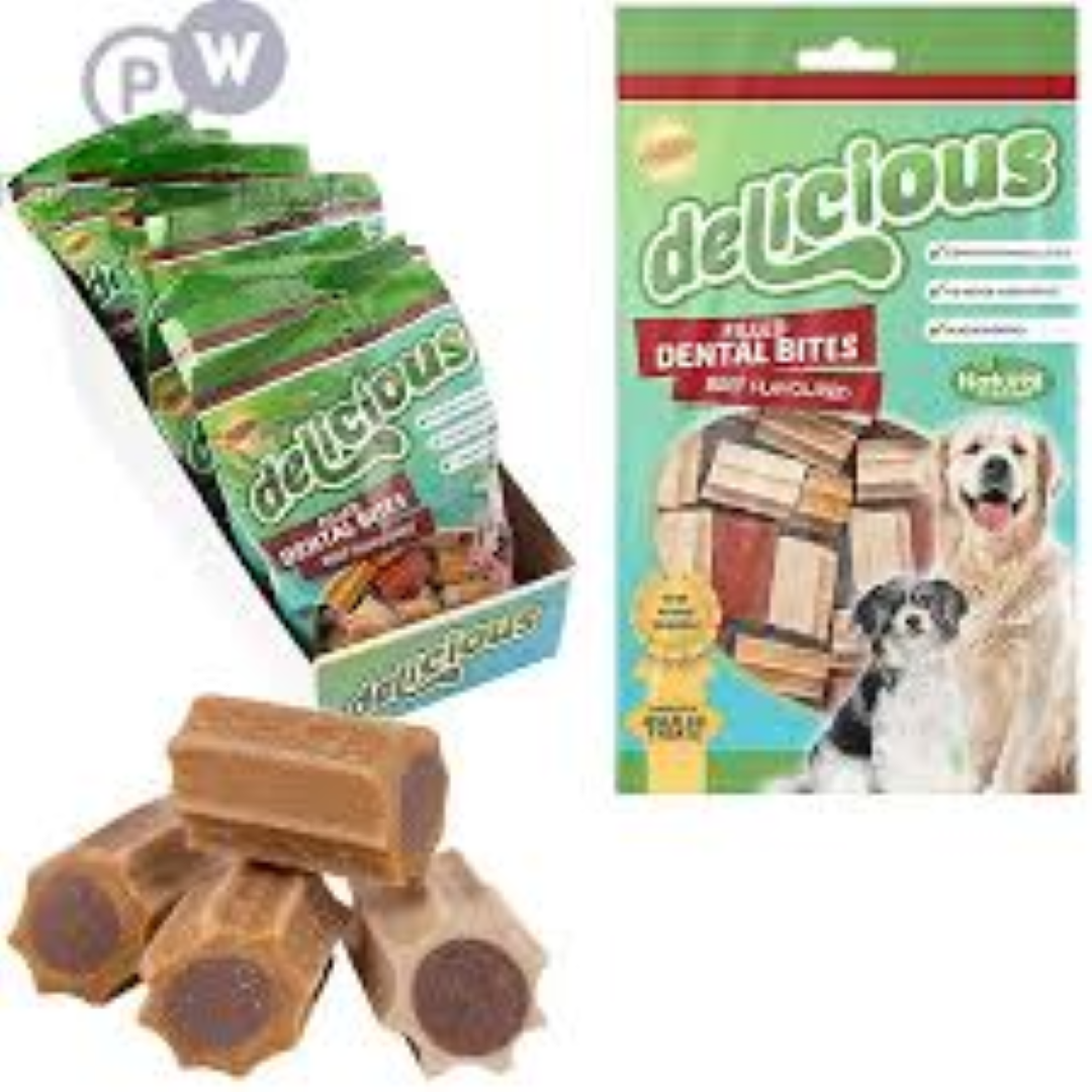 WP DELICIOUS DENTAL BITES BEEF 200G